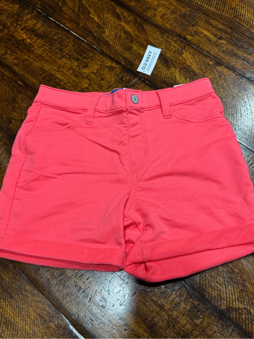 Old Navy Coral Pink Pull-On Shorts